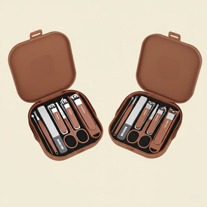 Healrize®🎁 Holiday Limited-Time Offer 💅 Anti-Splash Nail Clipper Set - 7 PCS Manicure Protection Tools 🛡️✨