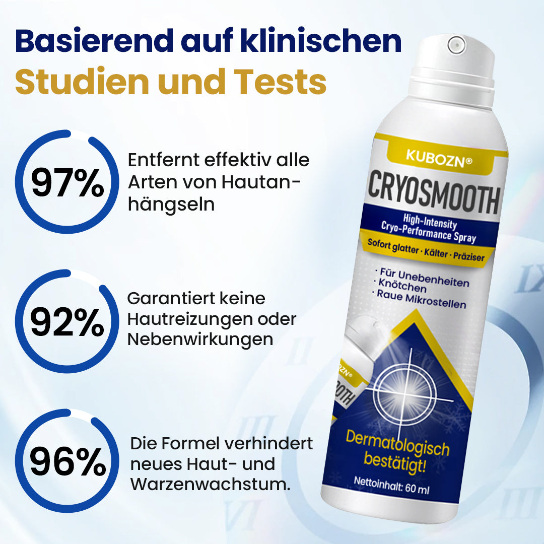Dermatologisch geprüft ⚕️ KUBOZN® ChillErase Spray gegen Warzen & Muttermale ❄️ Sichtbare Ergebnisse in 5 Tagen