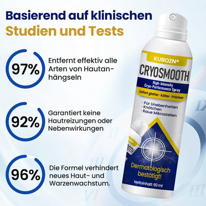 Dermatologisch geprüft ⚕️ KUBOZN® ChillErase Spray gegen Warzen & Muttermale ❄️ Sichtbare Ergebnisse in 5 Tagen