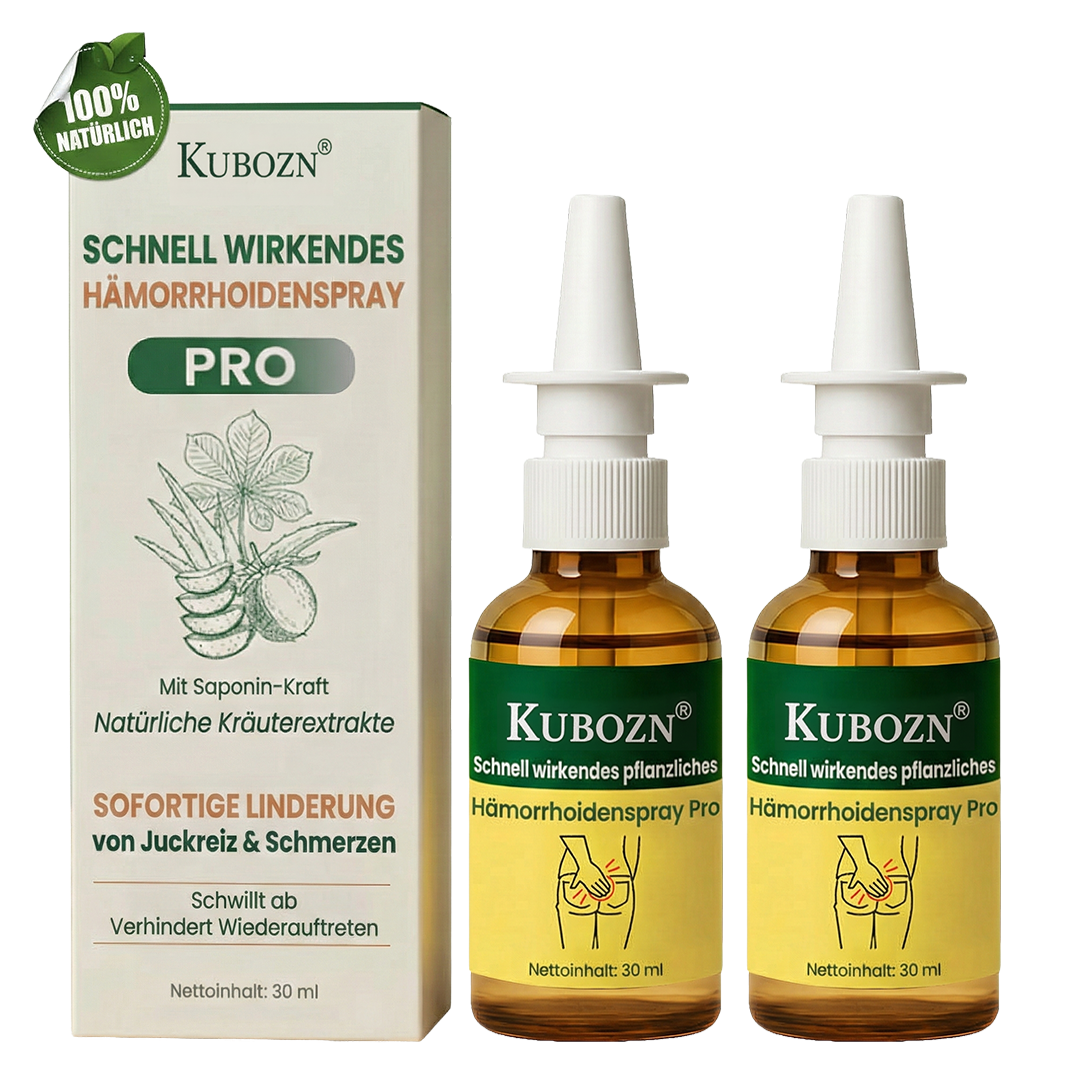 KUBOZN® Fast-Acting Herbal Hemorrhoid Spray Pro offer