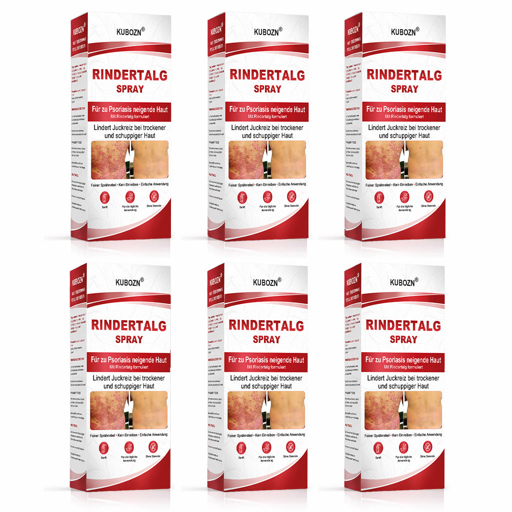 KUBOZN® Rindertalg-Spray für juckende, schuppige Psoriasis-Haut