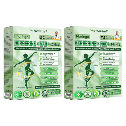 Healrize® 𝙈𝒐𝒓𝒊𝒏𝒈𝗮 · 𝗕𝗲𝗿𝗯𝐞𝐫𝐢𝐧𝙚 × 𝙉𝑨𝑫+ 𝟏𝟎-𝙞𝙣-1 𝘼𝒅𝒗𝒂𝒏𝒄𝒆𝐝 𝐍𝐚𝐧𝙤 𝙈𝙞𝙘𝙧𝙤𝙣𝒆𝒆𝒅𝒍𝐞 𝐏𝐚𝐭𝙘𝙝（OFFER）