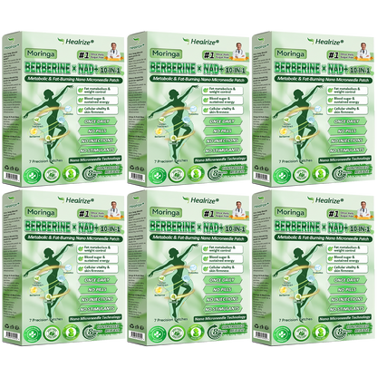 Healrize® 𝙈𝒐𝒓𝒊𝒏𝒈𝗮 · 𝗕𝗲𝗿𝗯𝐞𝐫𝐢𝐧𝙚 × 𝙉𝑨𝑫+ 𝟏𝟎-𝙞𝙣-1 𝘼𝒅𝒗𝒂𝒏𝒄𝒆𝐝 𝐍𝐚𝐧𝙤 𝙈𝙞𝙘𝙧𝙤𝙣𝒆𝒆𝒅𝒍𝐞 𝐏𝐚𝐭𝙘𝙝（OFFER）